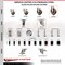 Service Caster 5 Inch 316SS High Temp Glass Filled Nylon 1-5/8 Inch Expanding Stem Caster SCC SCC-SS316EX20S514-GFNSHT-158 - alternate 1